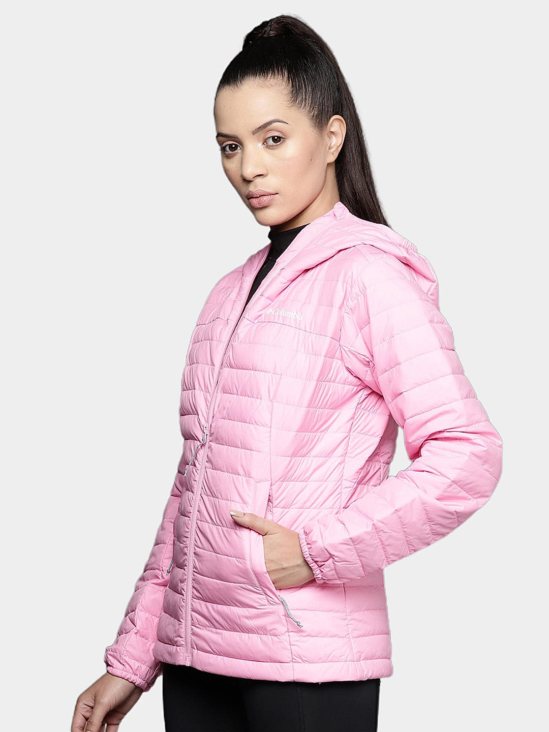 Buy Red Silver Falls Hooded Jacket For Women Online at Columbia 508201