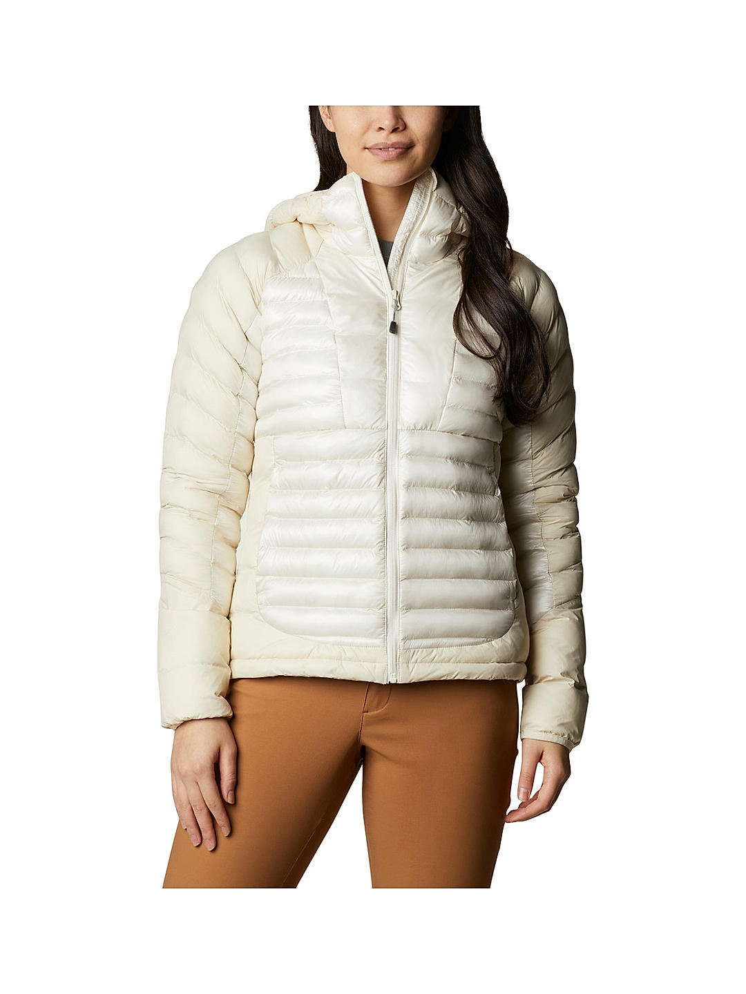 Columbia Womens White Omni-Heat Infinity Labyrinth Loop Jacket