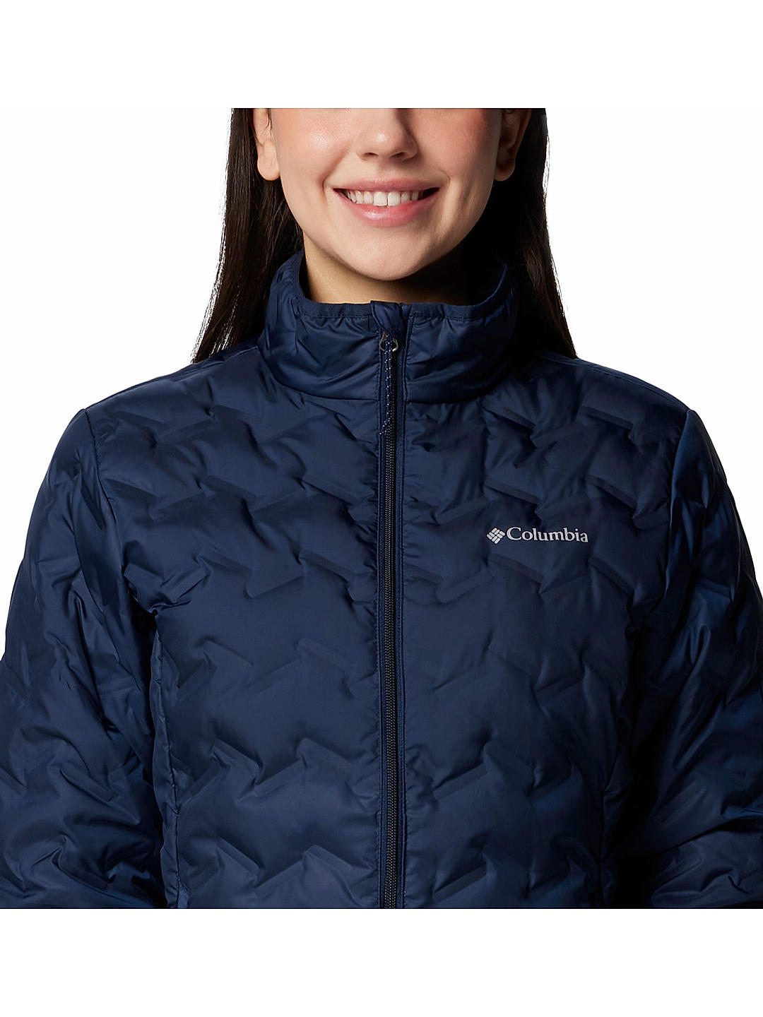 Buy Columbia Womens Navy Omni Heat Reflective Delta Ridge II Down Jacket Online at Columbia Sportswear 535223