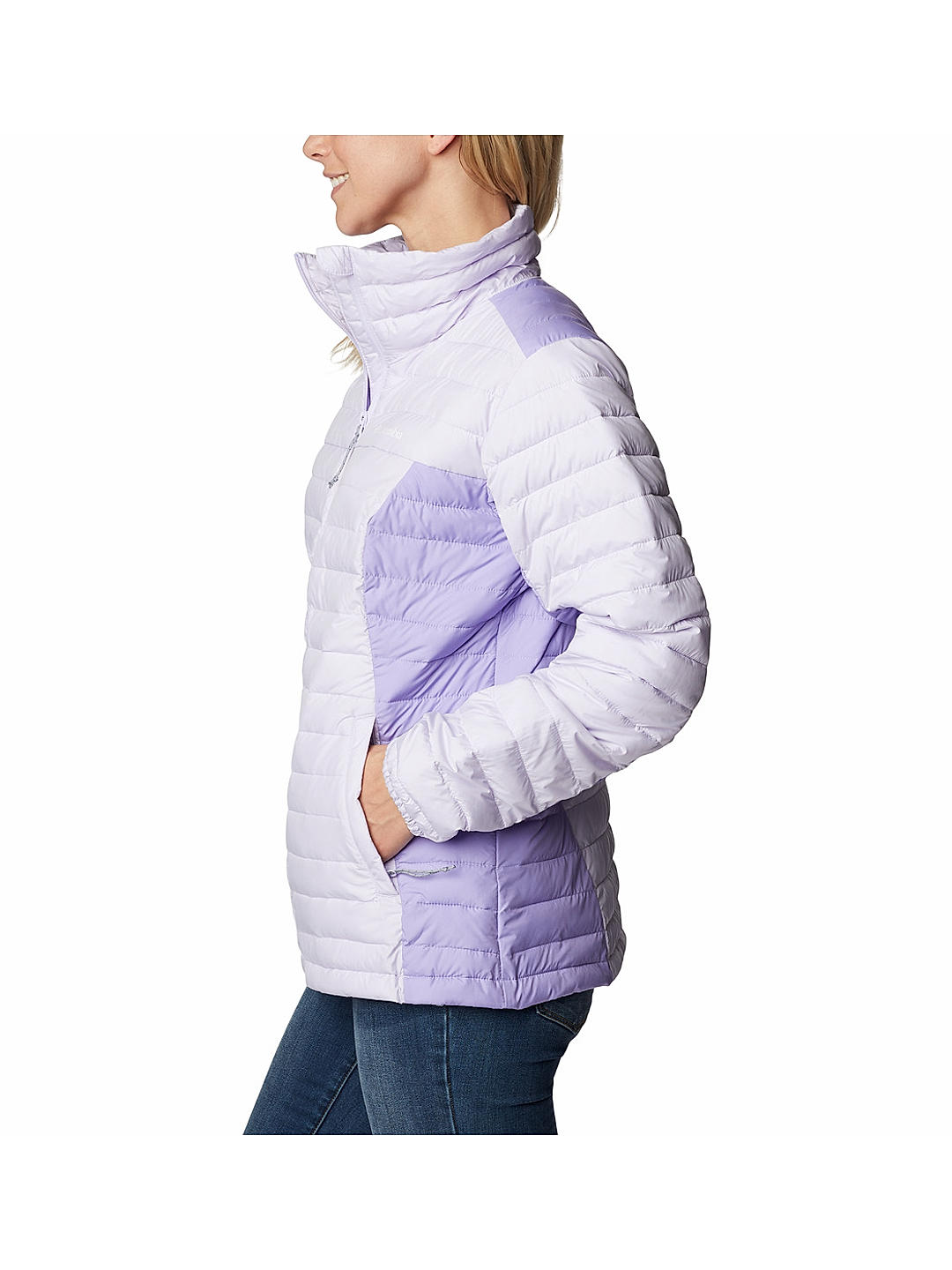 Columbia women's powder pillow hybrid down jacket new arrivals