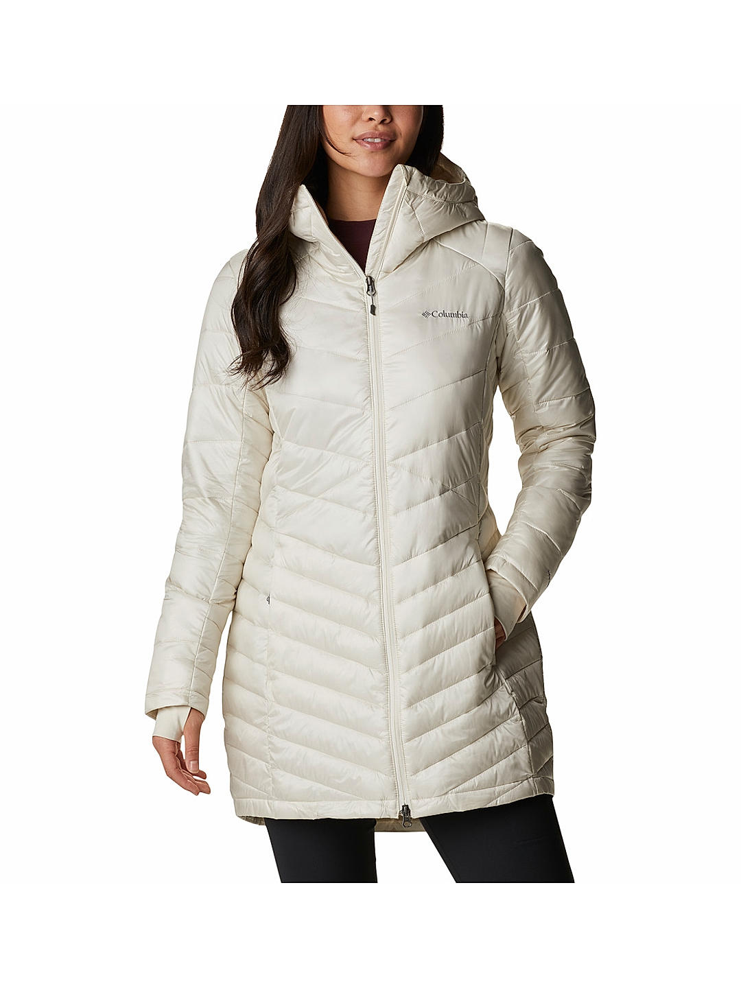 Columbia omni heat white jacket sales