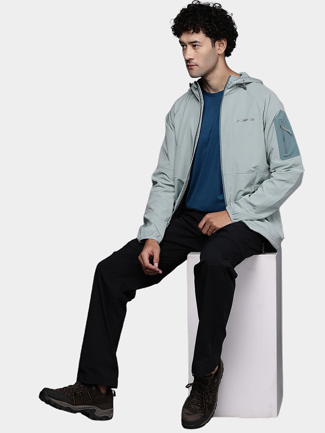 Buy Green Tall Heights Hooded Softshell for Men Online at Columbia Sportswear 500817