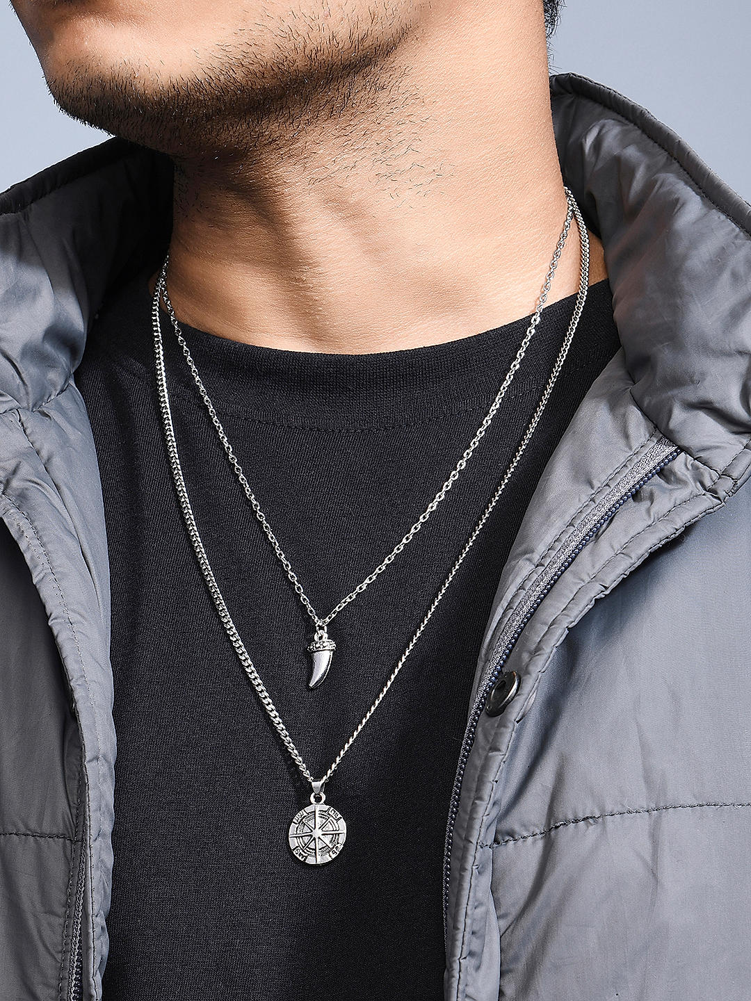 Layered chains mens deals