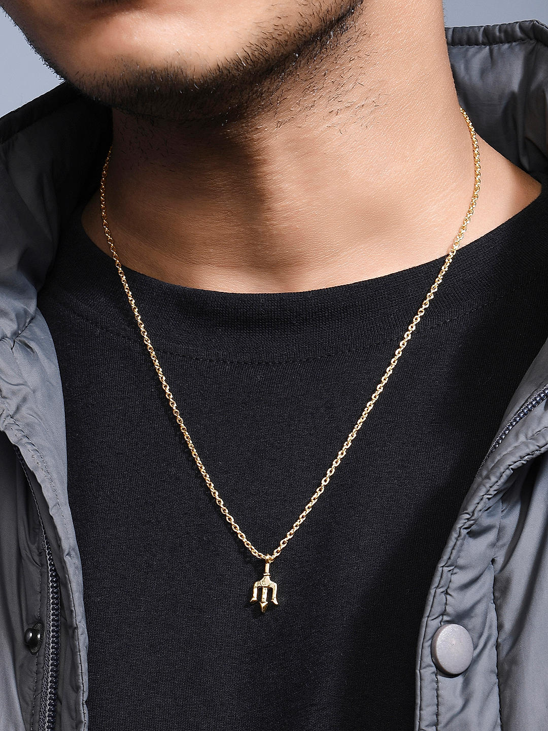 Small pendant necklace mens sales