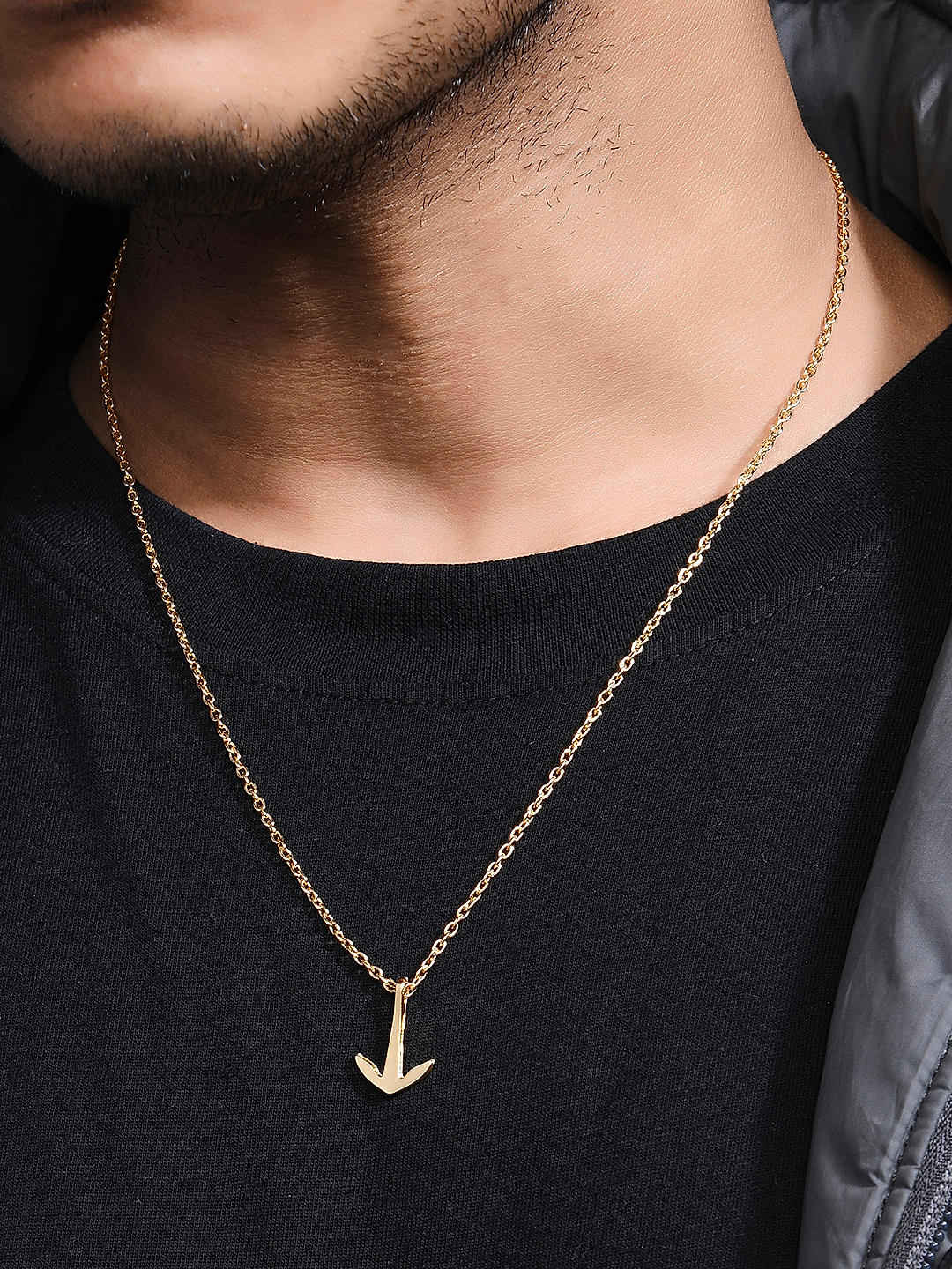 Mens arrow necklace online
