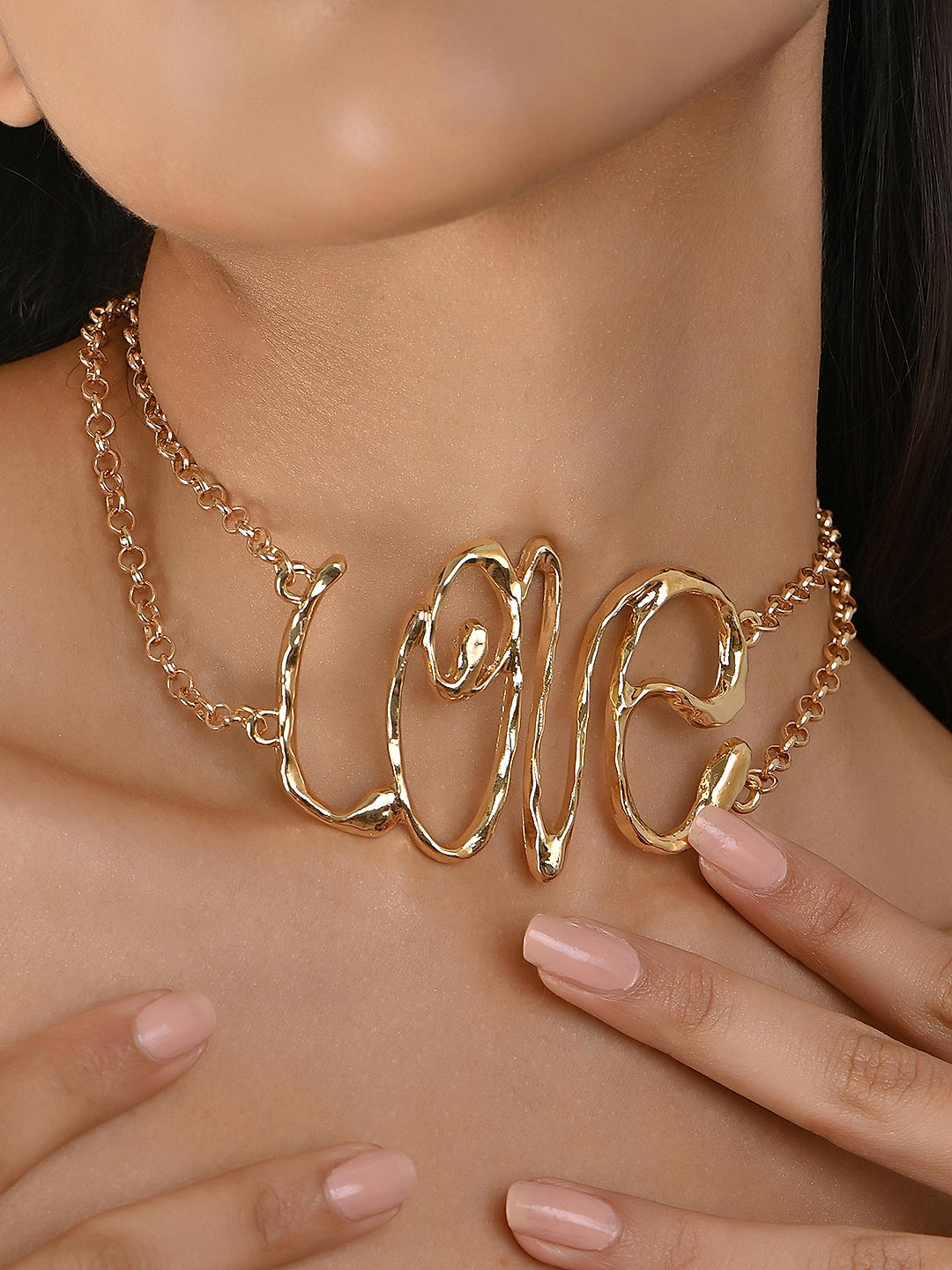 Double layer choker shop