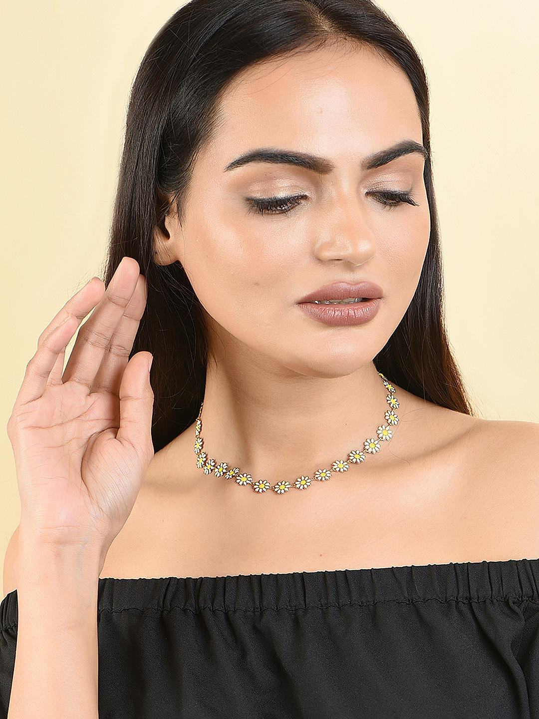 Choker white gold new arrivals