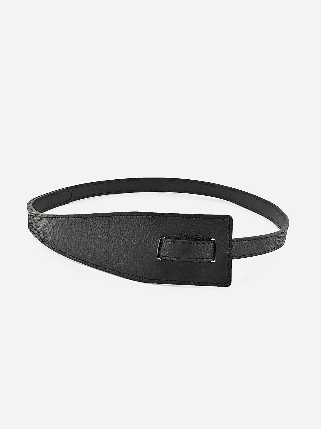 Shop Now Women Black Tie Ups Dress Waist Belts