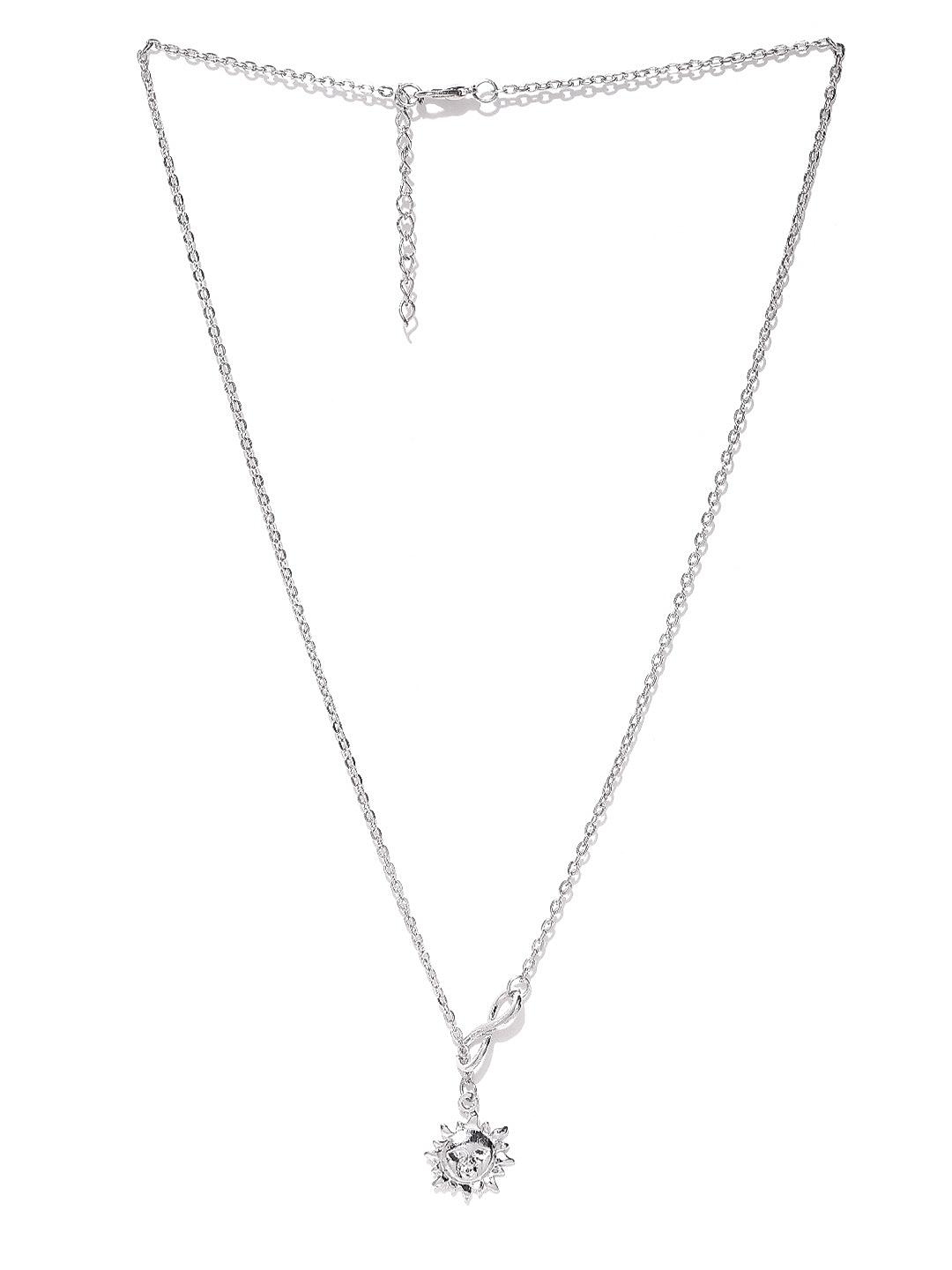 Silver Princess Necklace For Women
