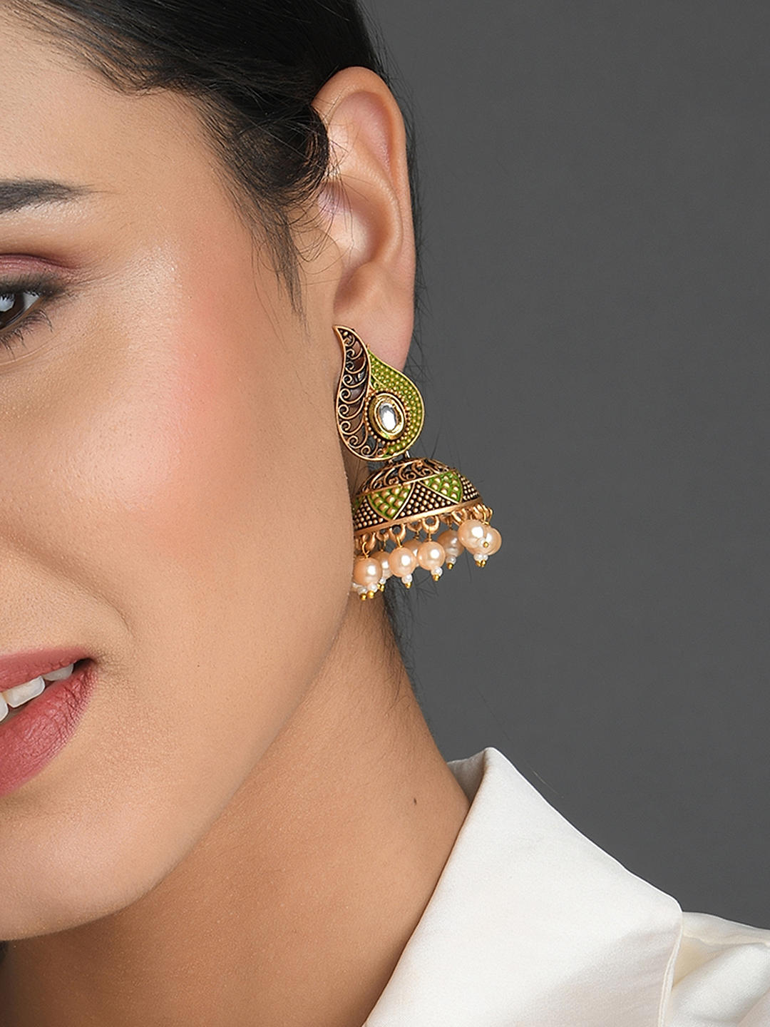 Shop Online Fida Ethnic Jhumka Earring Best Price