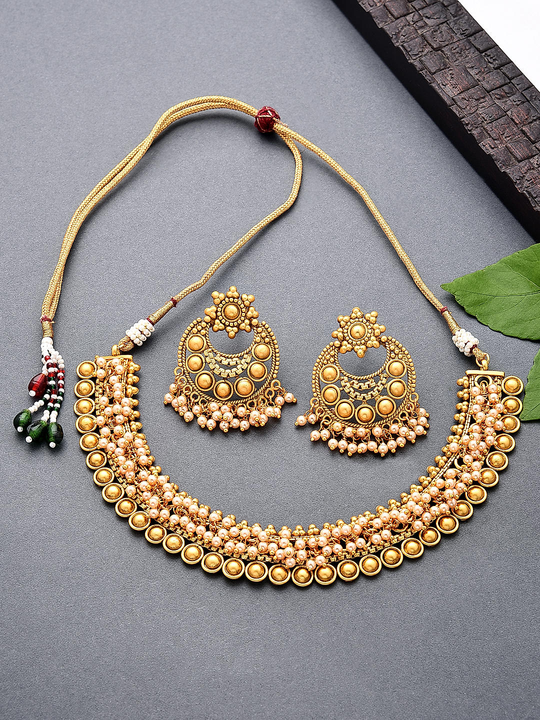 Gold metal jewellery hotsell