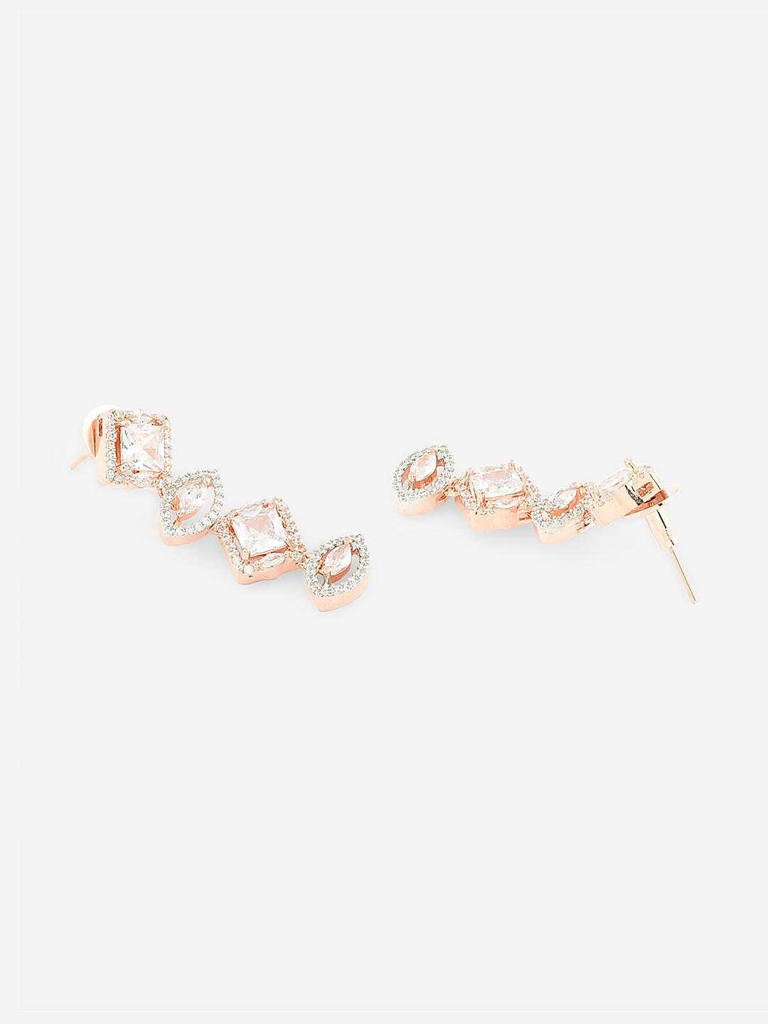 Luv aj diamond kite crawler earring set shop
