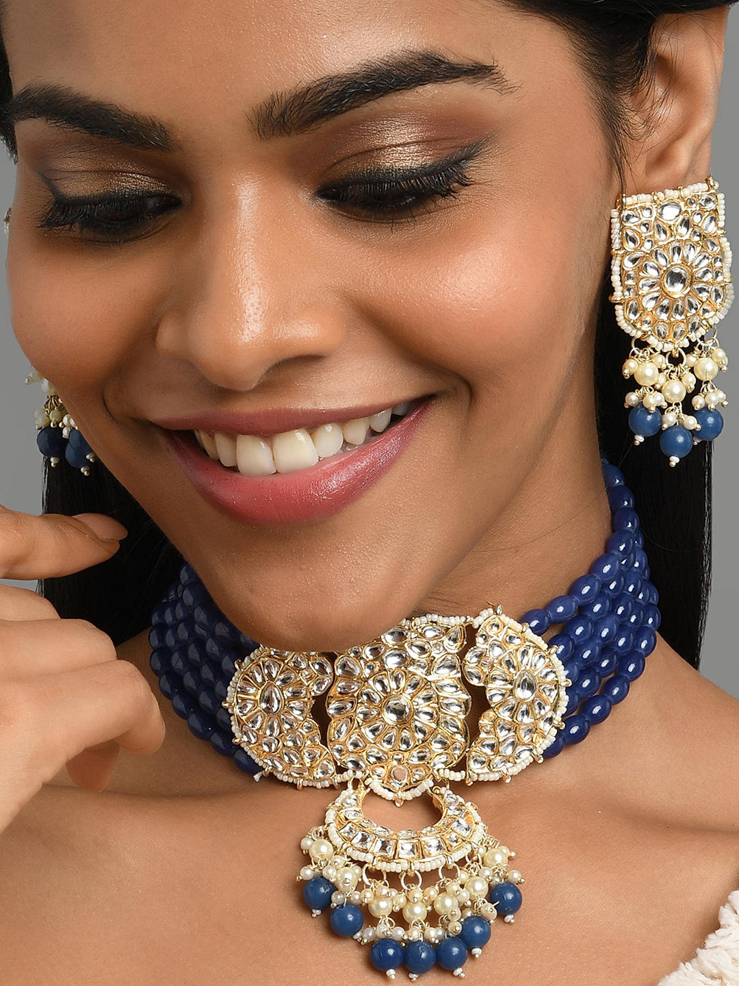 Choker set gold plated hot sale