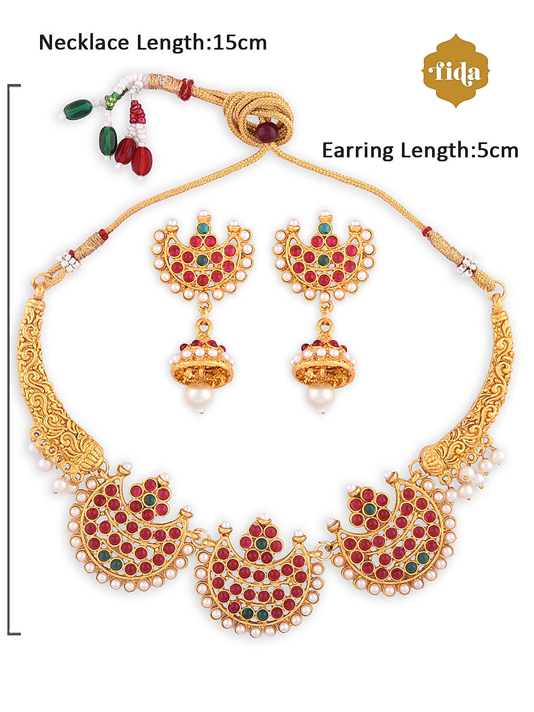 Ruby sets indian jewellery with price new arrivals