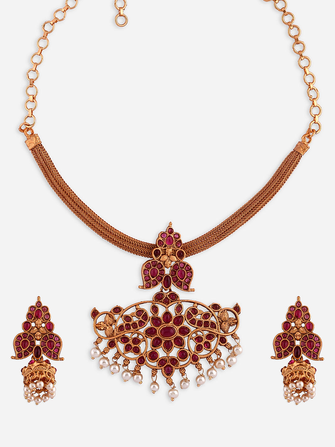 Modern temple jewellery on sale