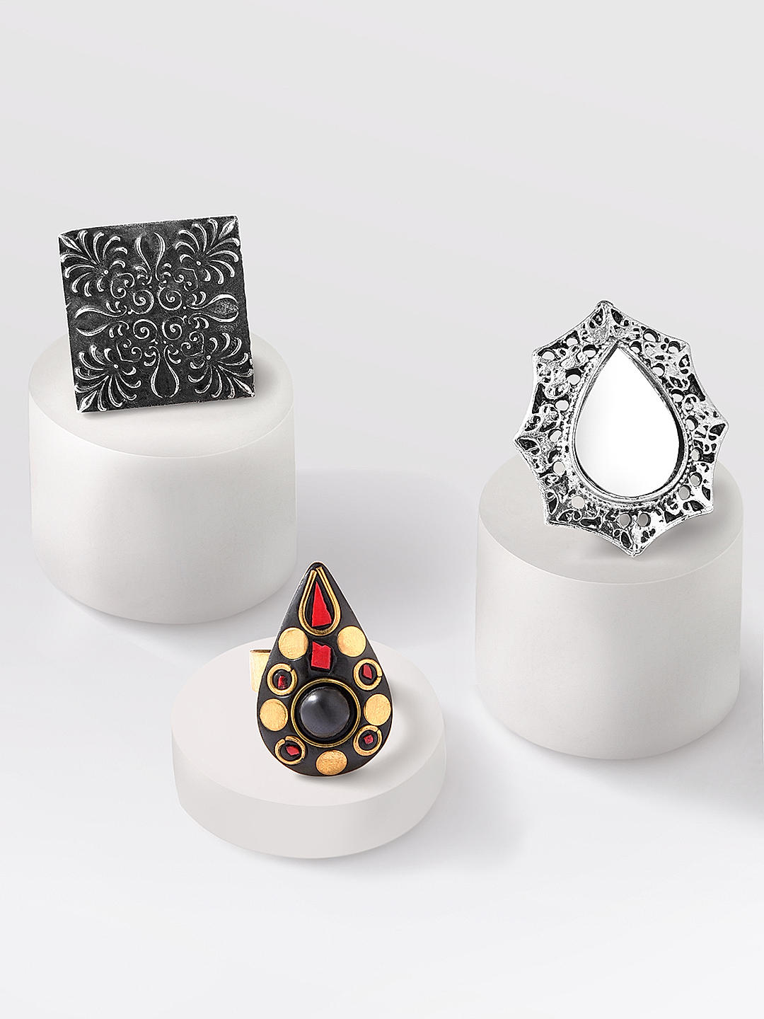 Shop Online Fida Ethnic Set Rings Best Price