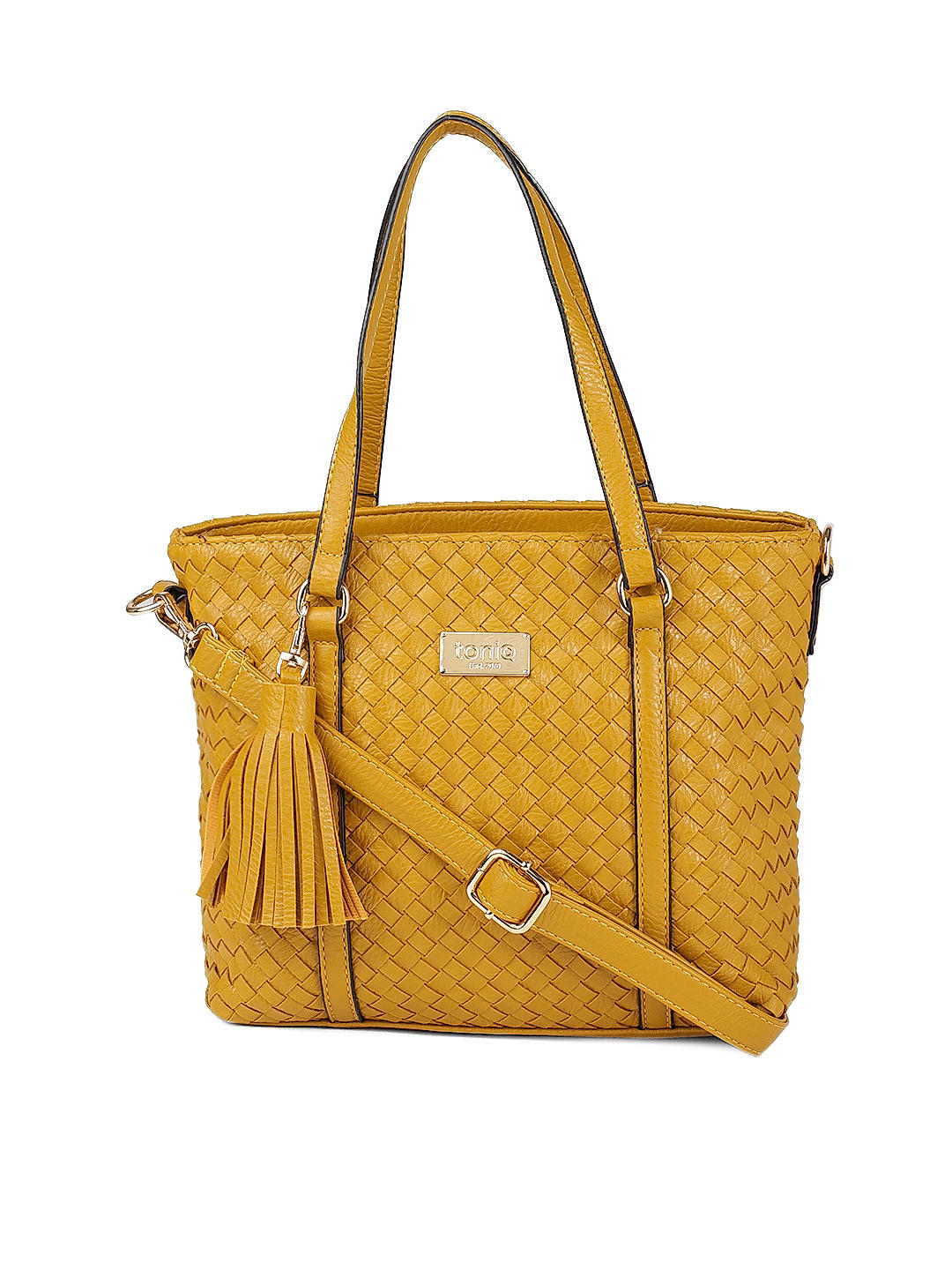 Tuscany Weave Trapeze Handbag