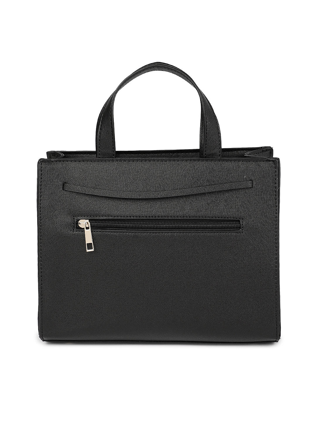 Black Studded Handheld Bag