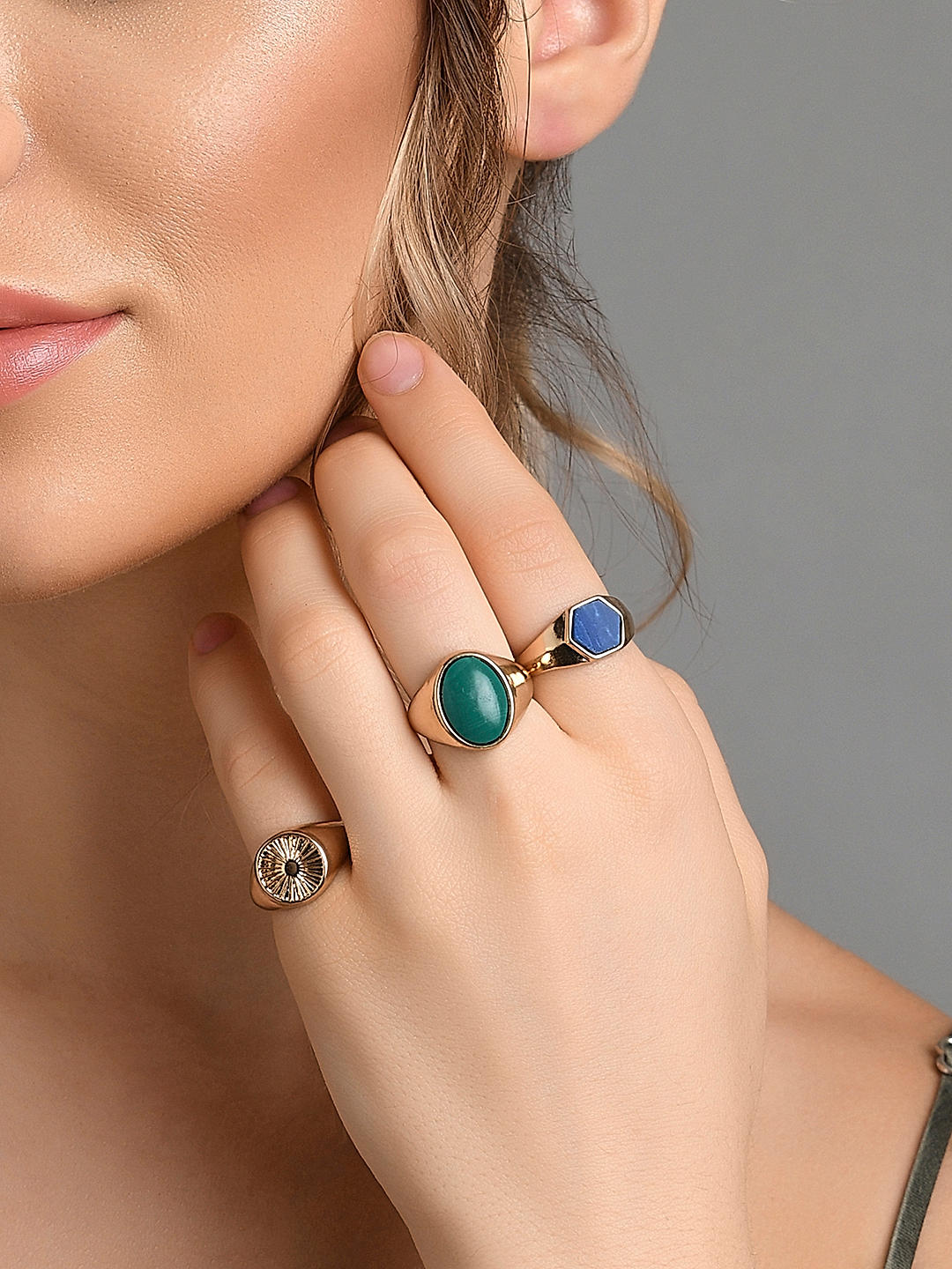 Shop Now Women Finger Ring Set combo Best Price