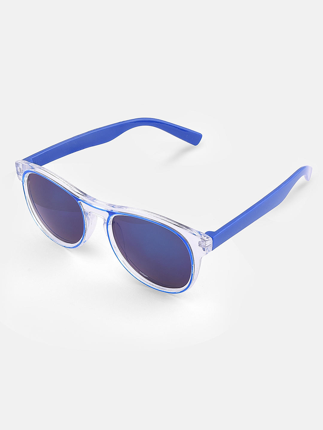 ToniQ Kids Blue Aviated Uv Protected Sunglass For Boys