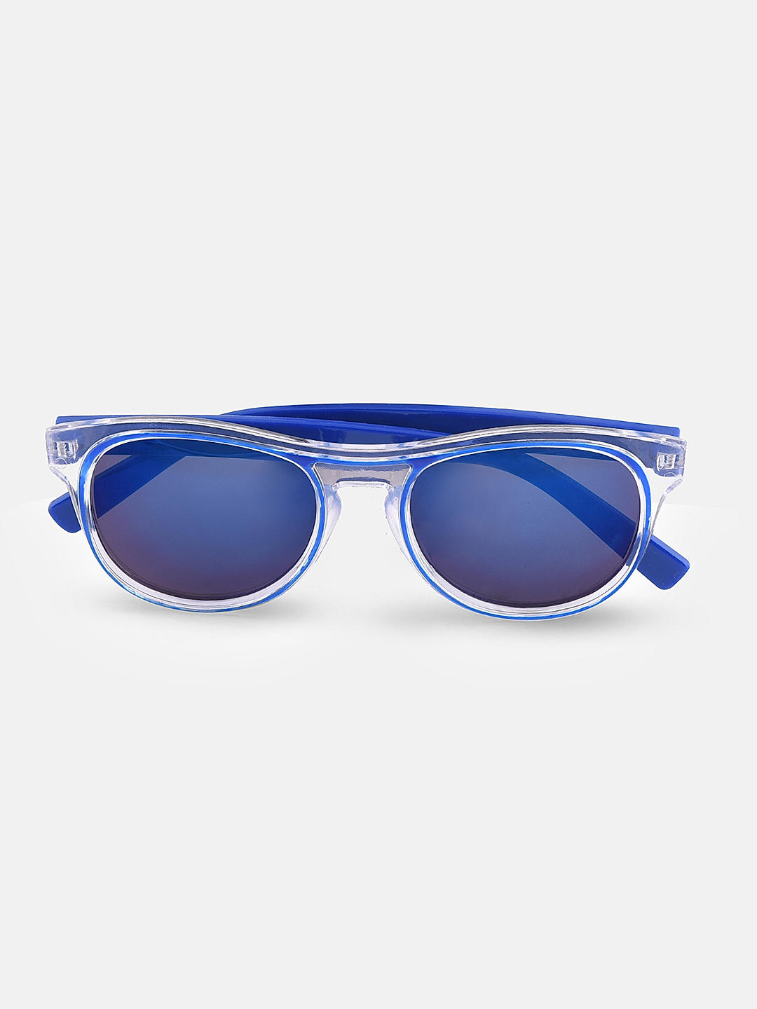 ToniQ Kids Blue Aviated Uv Protected Sunglass For Boys