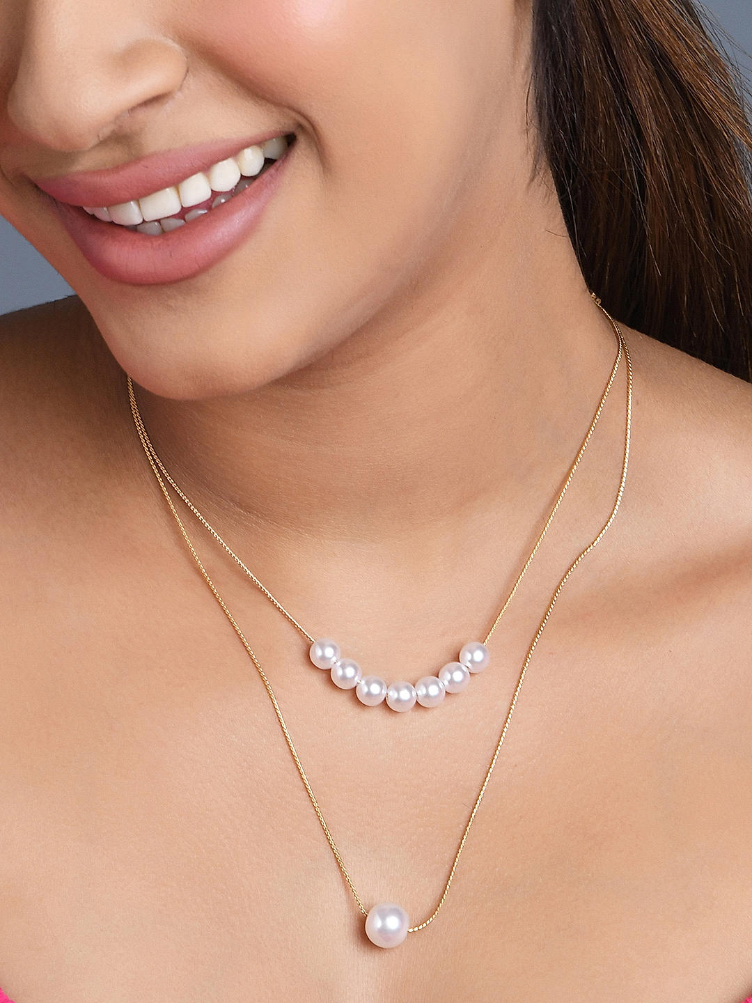Pearl necklace with pendant new arrivals