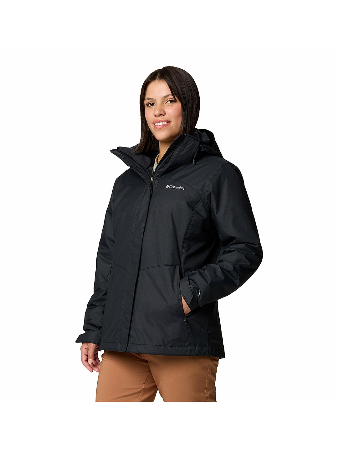 Columbia women's frigid flight long interchange 3 in 1 jacket omni heat best sale