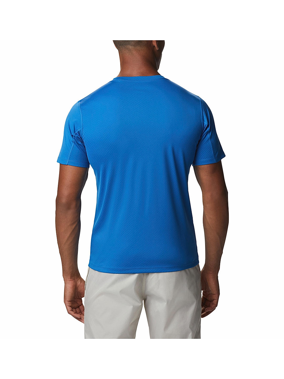 Columbia Men Blue Zero Rules Short Sleeve Graphic Shirt