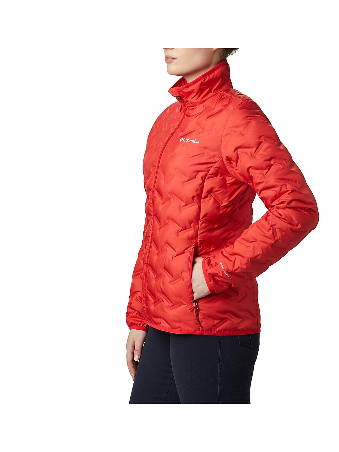 Red columbia jacket on sale women's