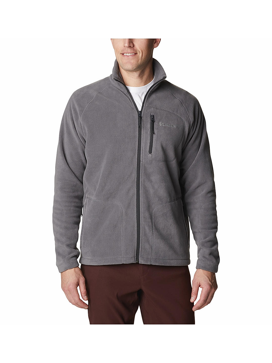 Buy Grey Fast Trek Ii Full Zip Fleece for Men Online at Columbia