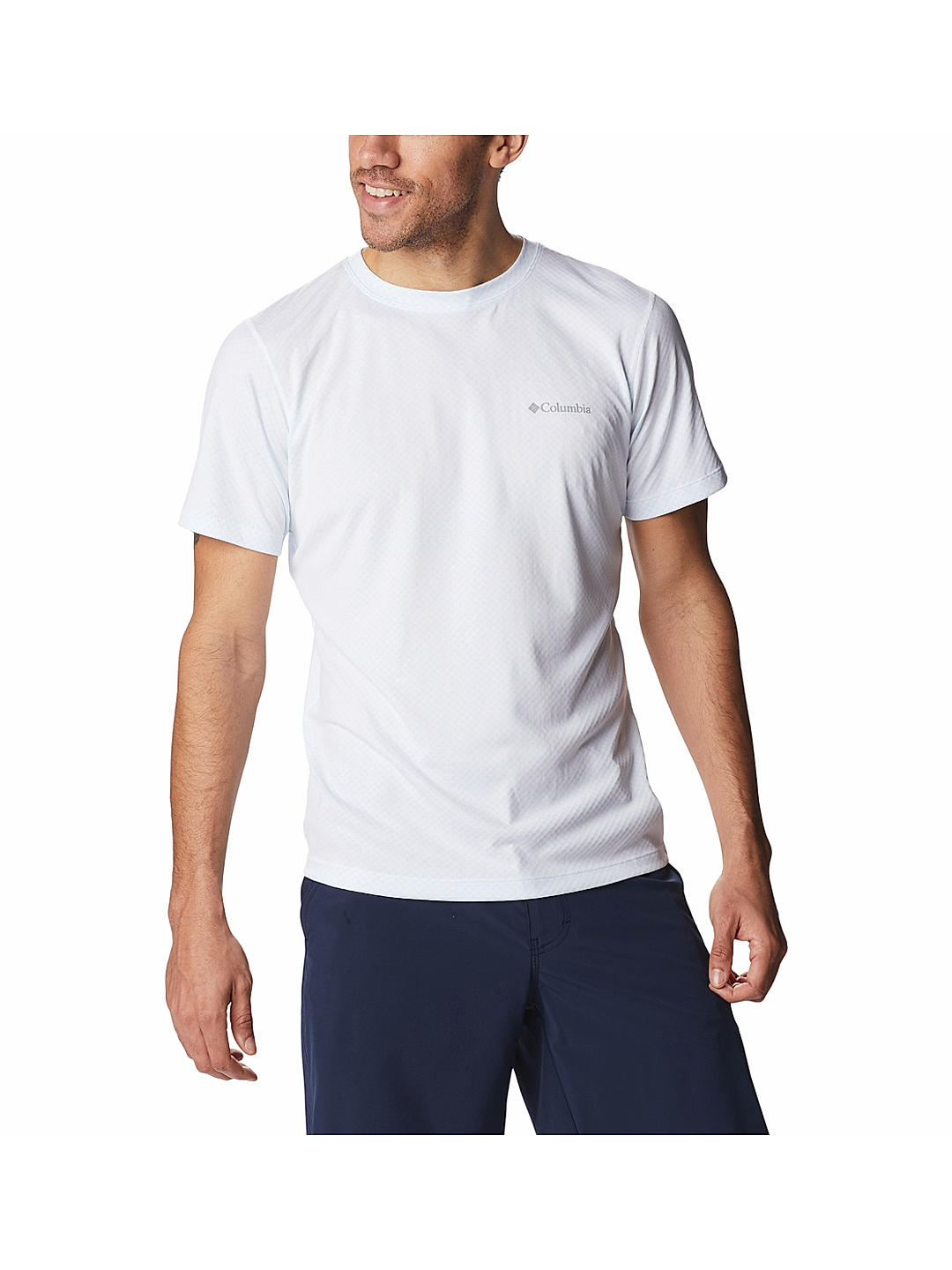 White Zero Short Sleeve Shirt for Men Online at Columbia Sportswear |