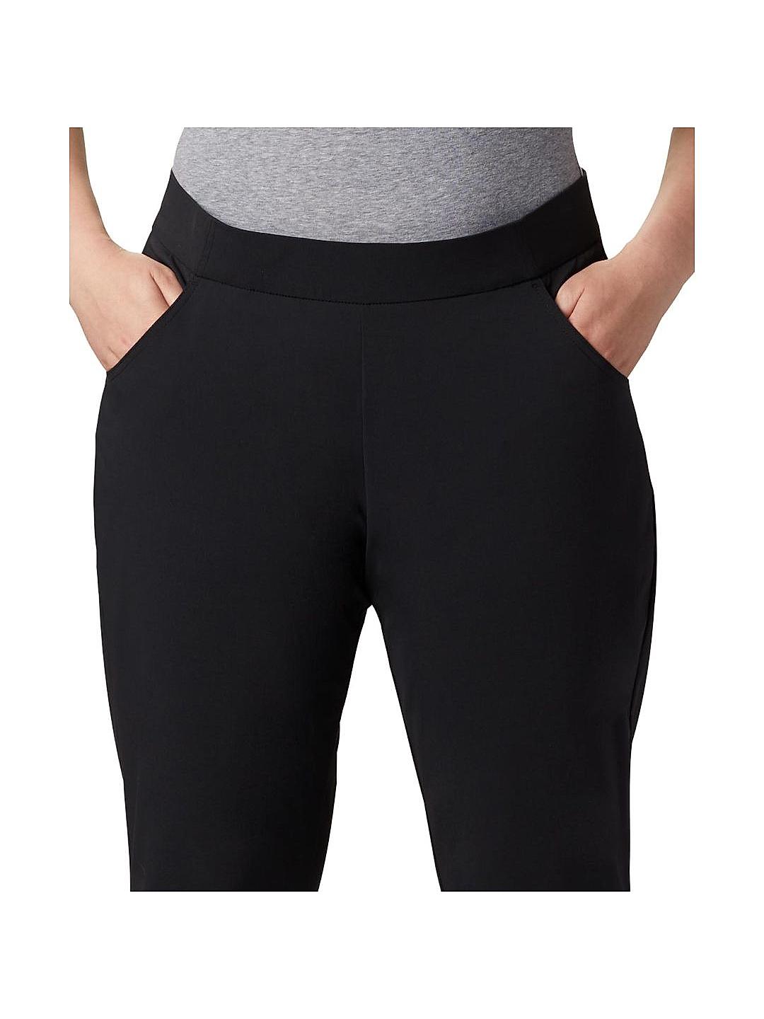 Buy COLOR PLUS Black Solid Cotton Poly Spandex Regular Fit Men's Casual  Trousers | Shoppers Stop