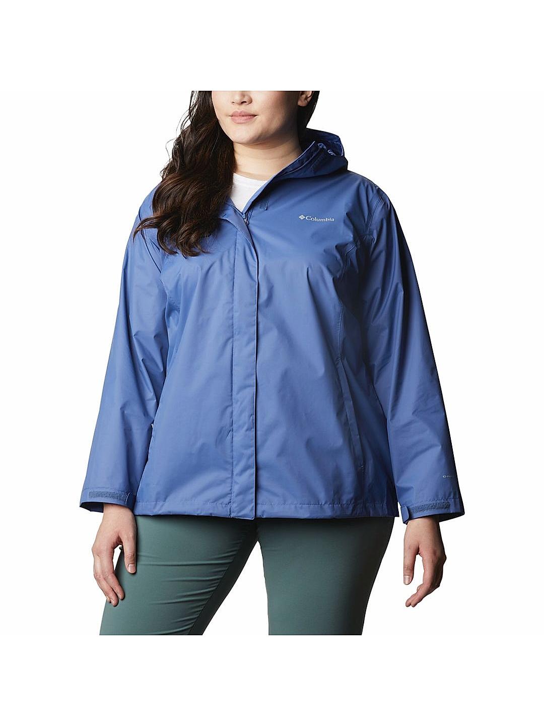 Women's Packable Long Rain Jacket with 2 Pockets: 0.55 lbs 3000mm W/P –  33,000ft