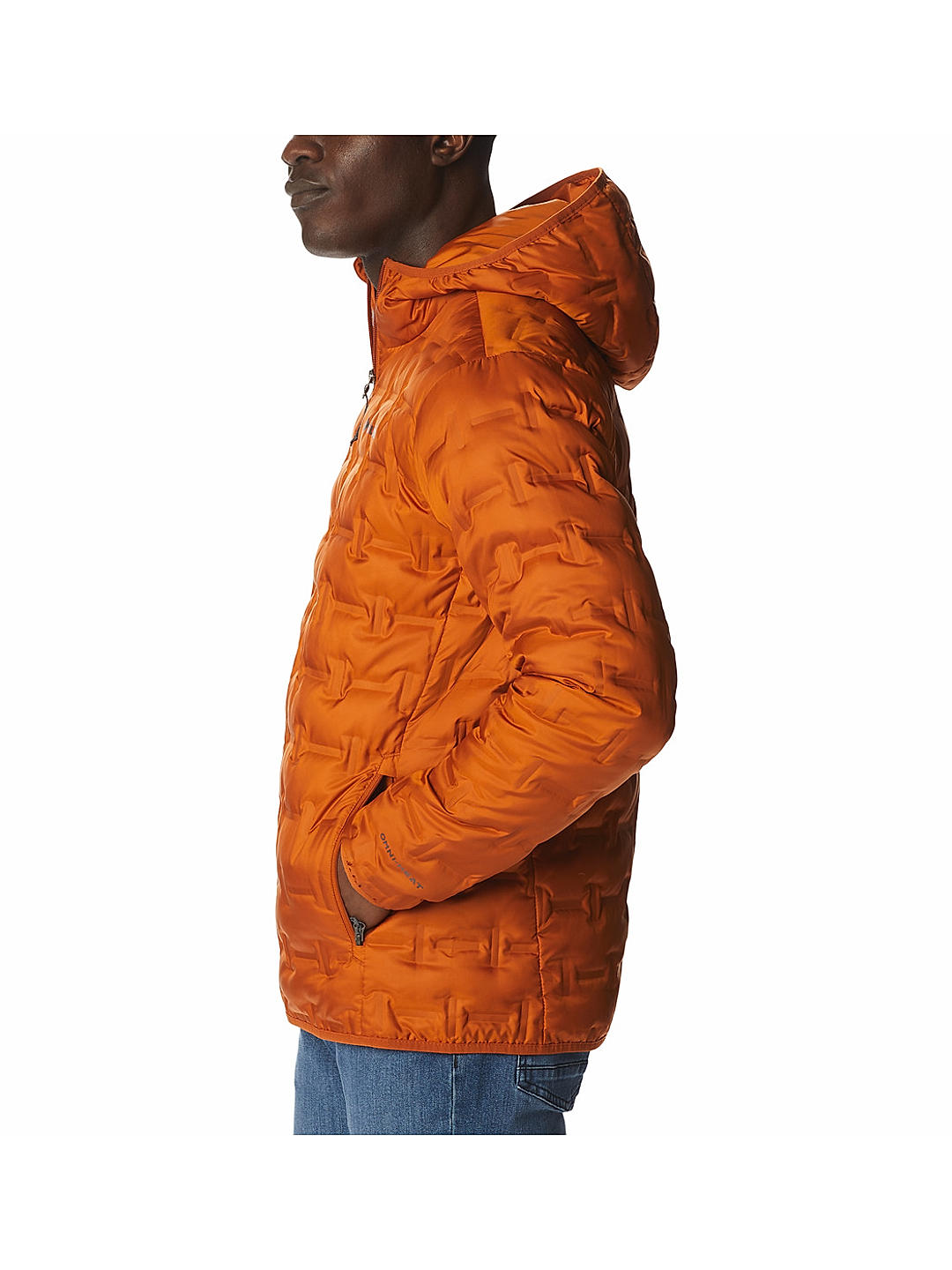 Buy Orange Delta Ridge Down Hooded Jacket for Men Online at Columbia  Sportswear