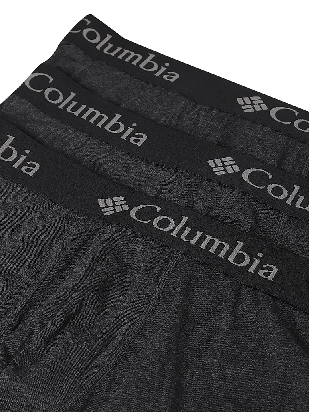 Columbia 3 Pack Performance Cotton Stretch Boxer Brief in Gray for