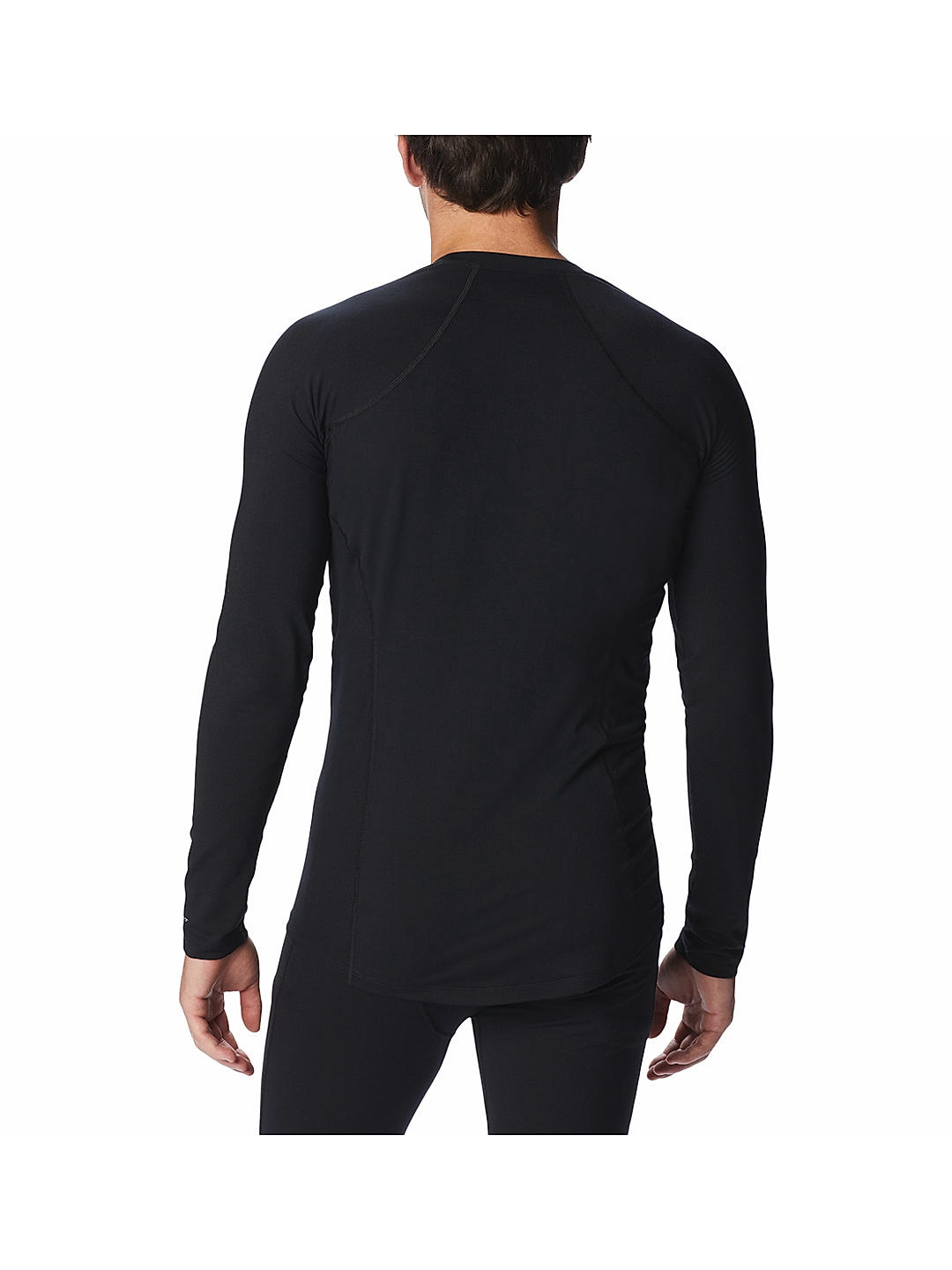 Long-sleeved thermal shirt in black