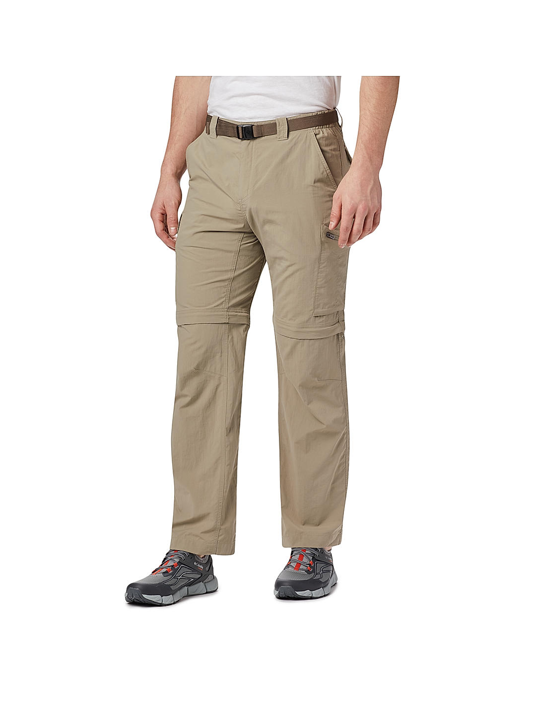 Beige Silver Ridge recycled-fibre cargo trousers