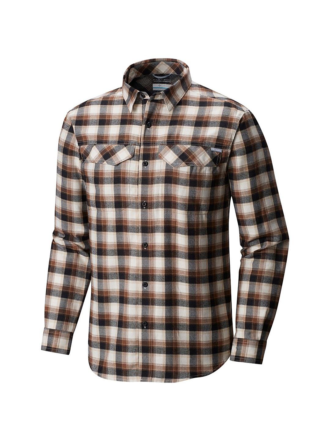 Buy Black Silver Ridge Flannel Long Sleeve Shirt for Men Online at
