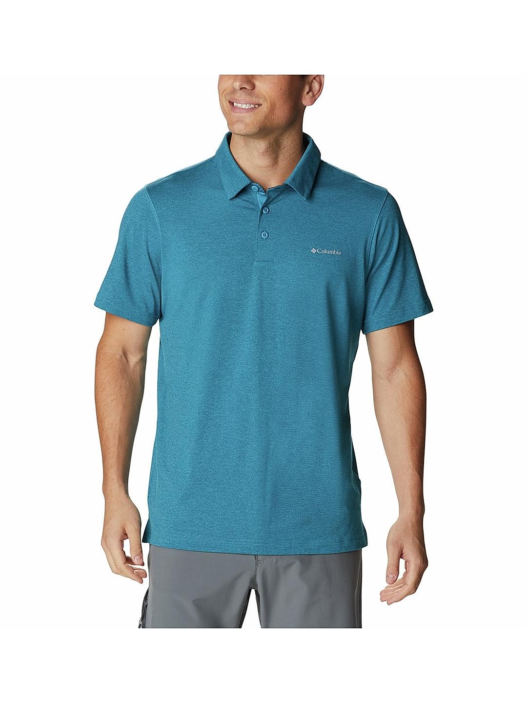 Buy Blue Tech Trail Polo for Men Online at Columbia Sportswear | 480910
