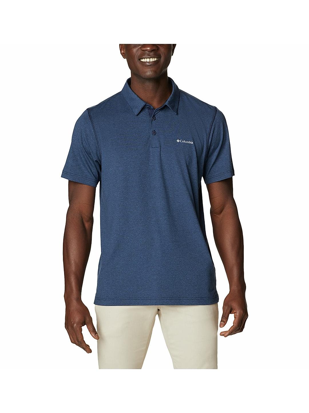 Buy Blue Tech Trail Polo for Men Online at Columbia Sportswear | 480911