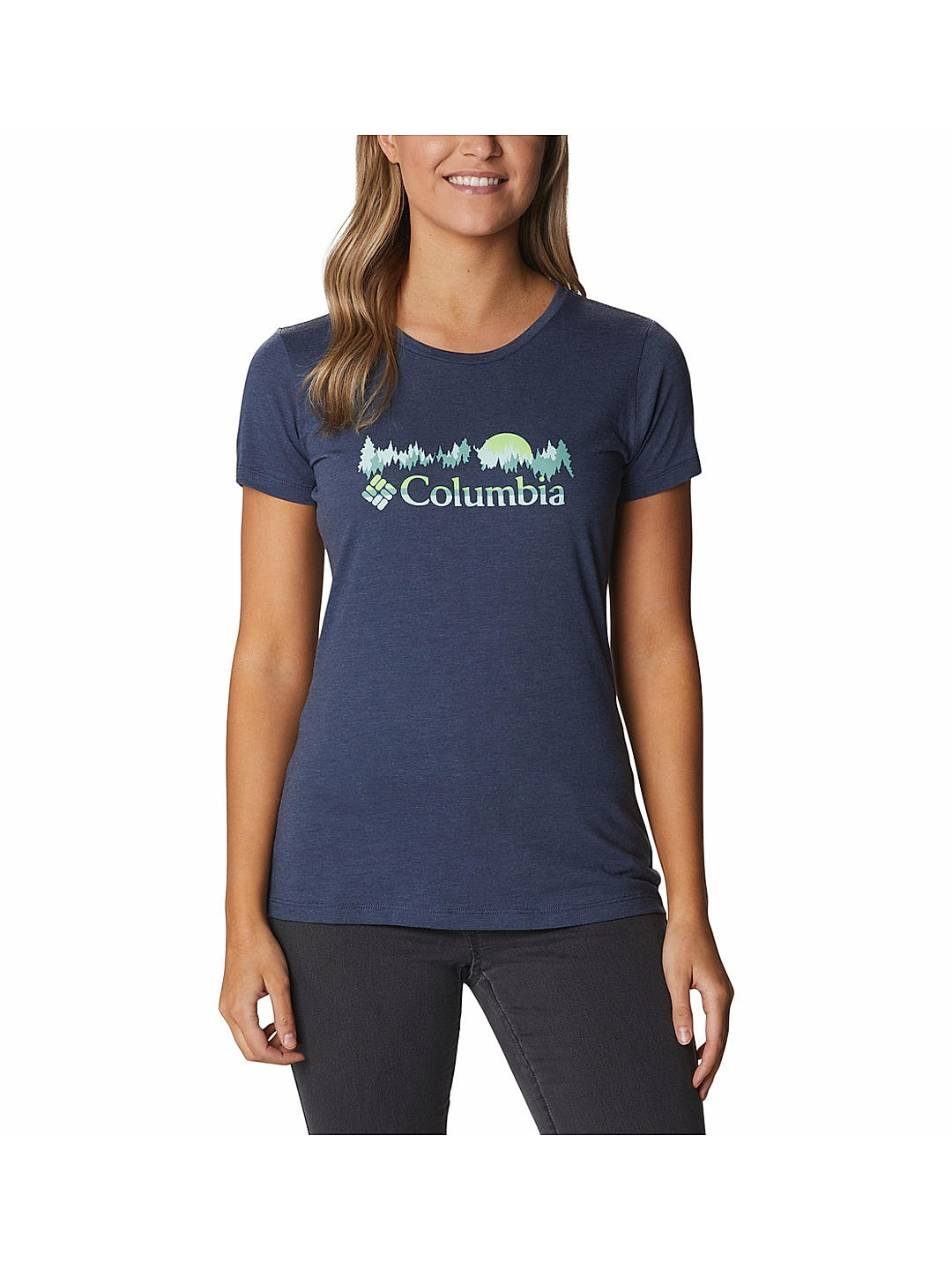 Graphic 480451 Buy Sportswear Ss Daisy Days at Women for | Tee Blue Columbia Online