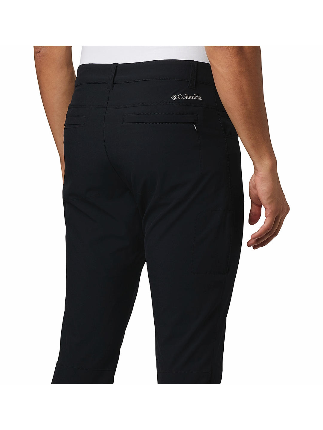Buy Columbia Men Black Silver Ridge Low Rise Hiking Cargos  Trousers for  Men 1746541  Myntra