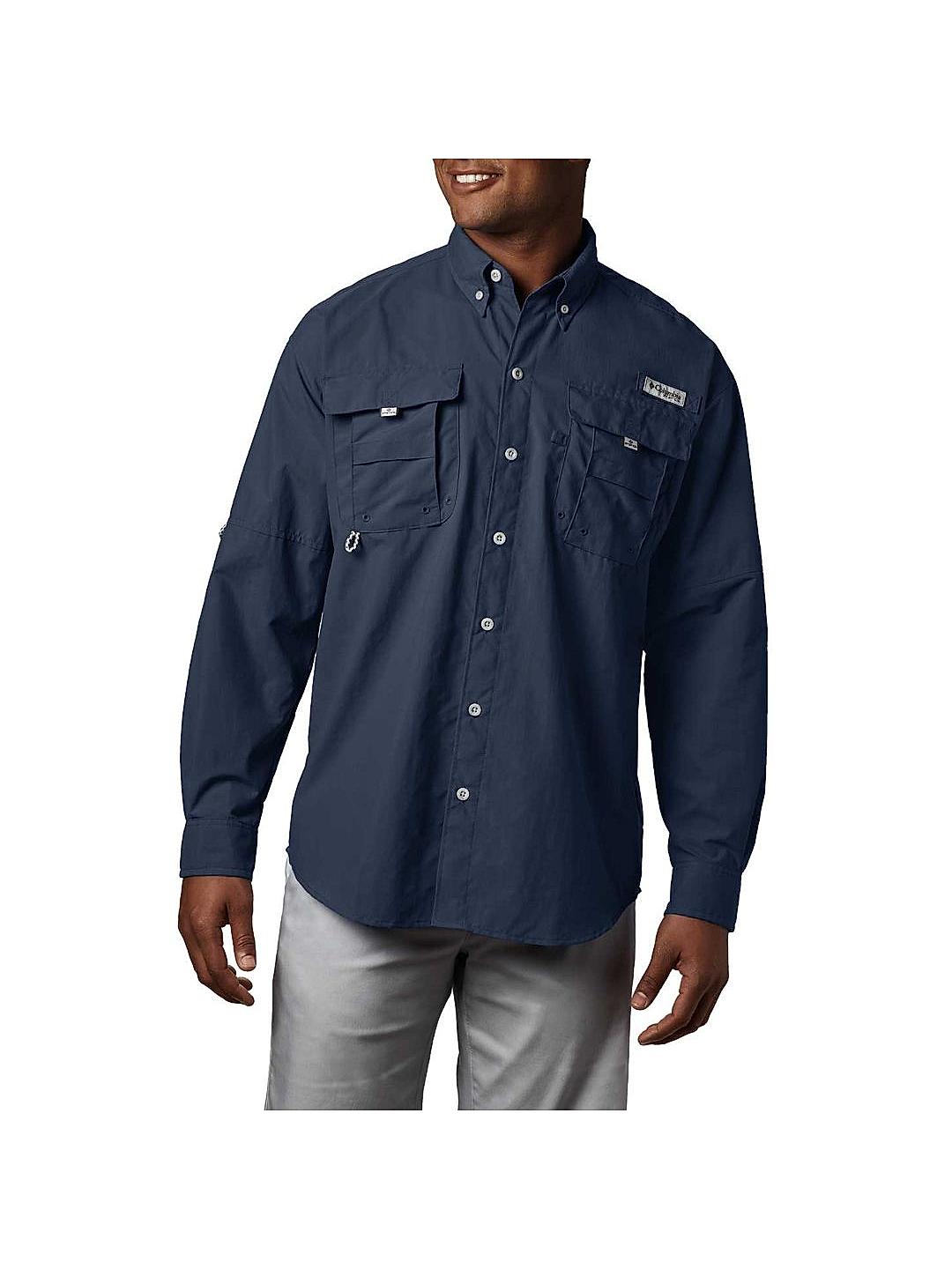 Buy Navy Bahama II L/S Shirt for Men Online at Columbia Sportswear