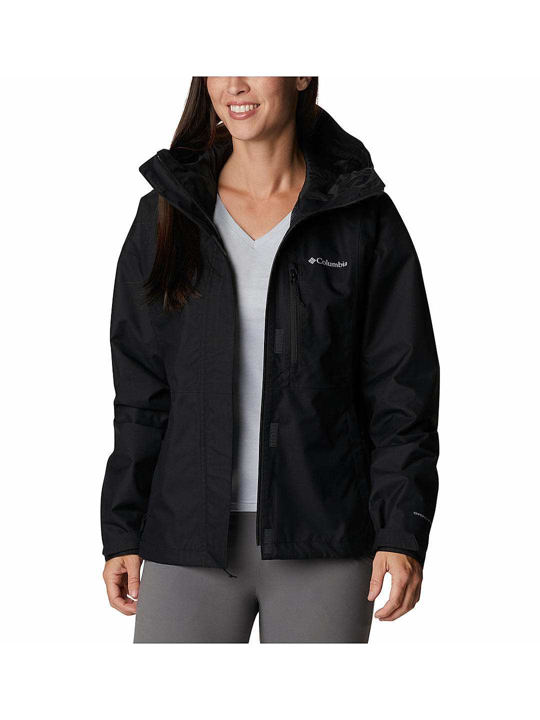 Columbia windbreaker cheap womens black