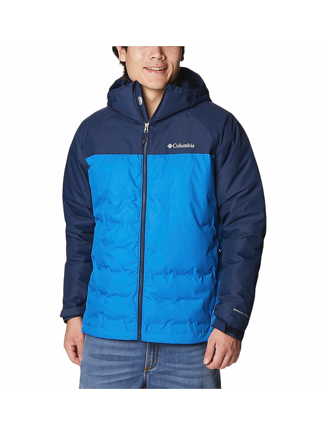 Buy Blue Grand Trek Ii Down Hooded Jacket for Men Online at Columbia  Sportswear