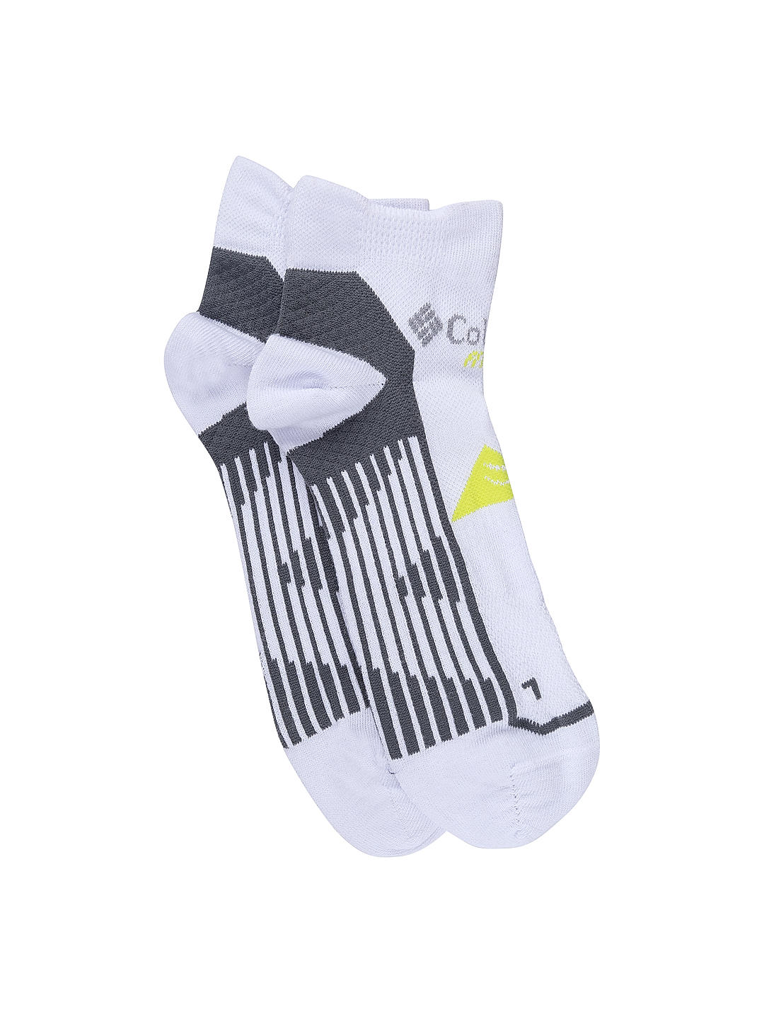 COLLUSION Unisex socks with bubble logo in white