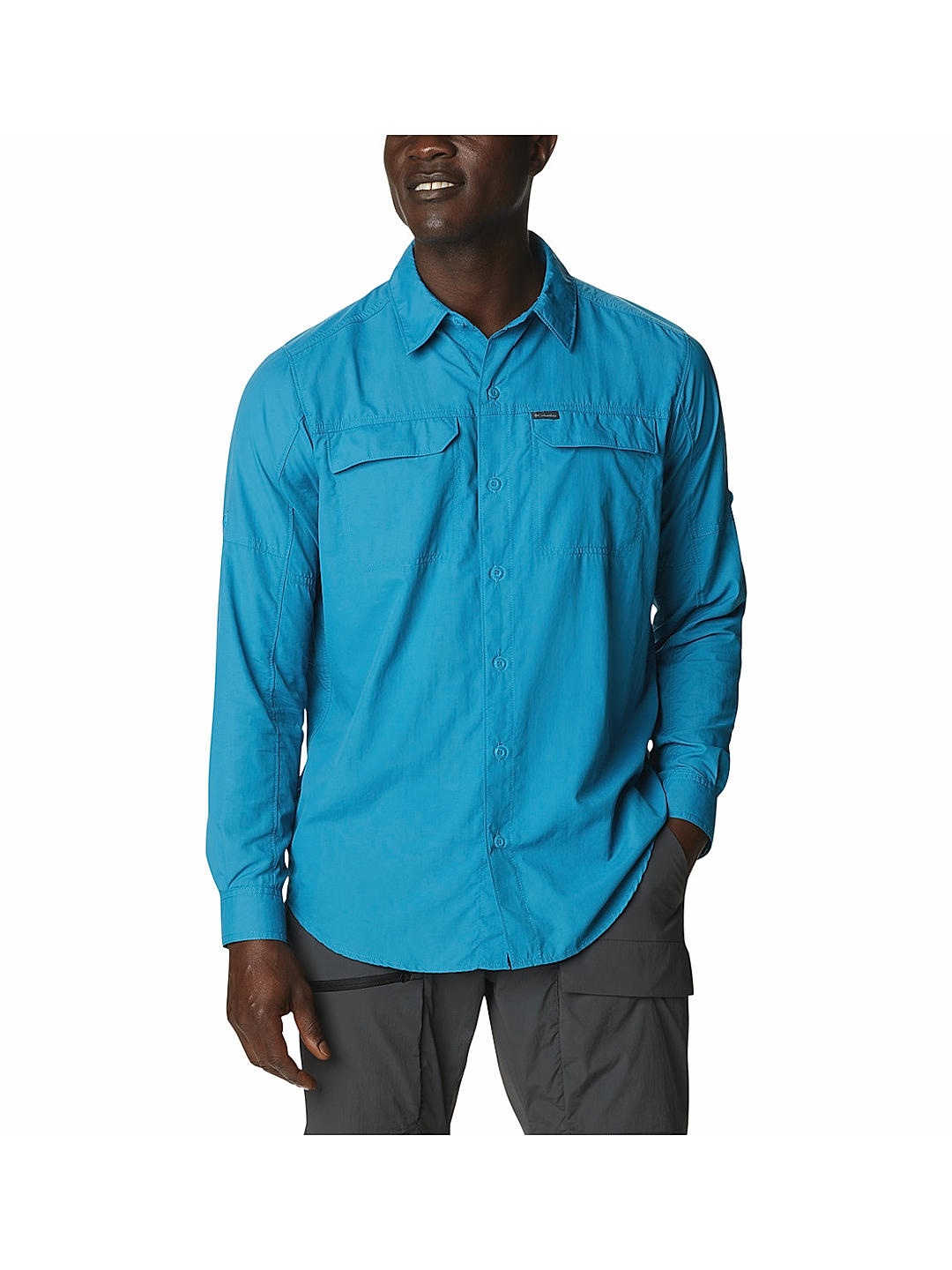 Buy Blue Silver Ridge2.0 Long Sleeve Shirt for Men Online at