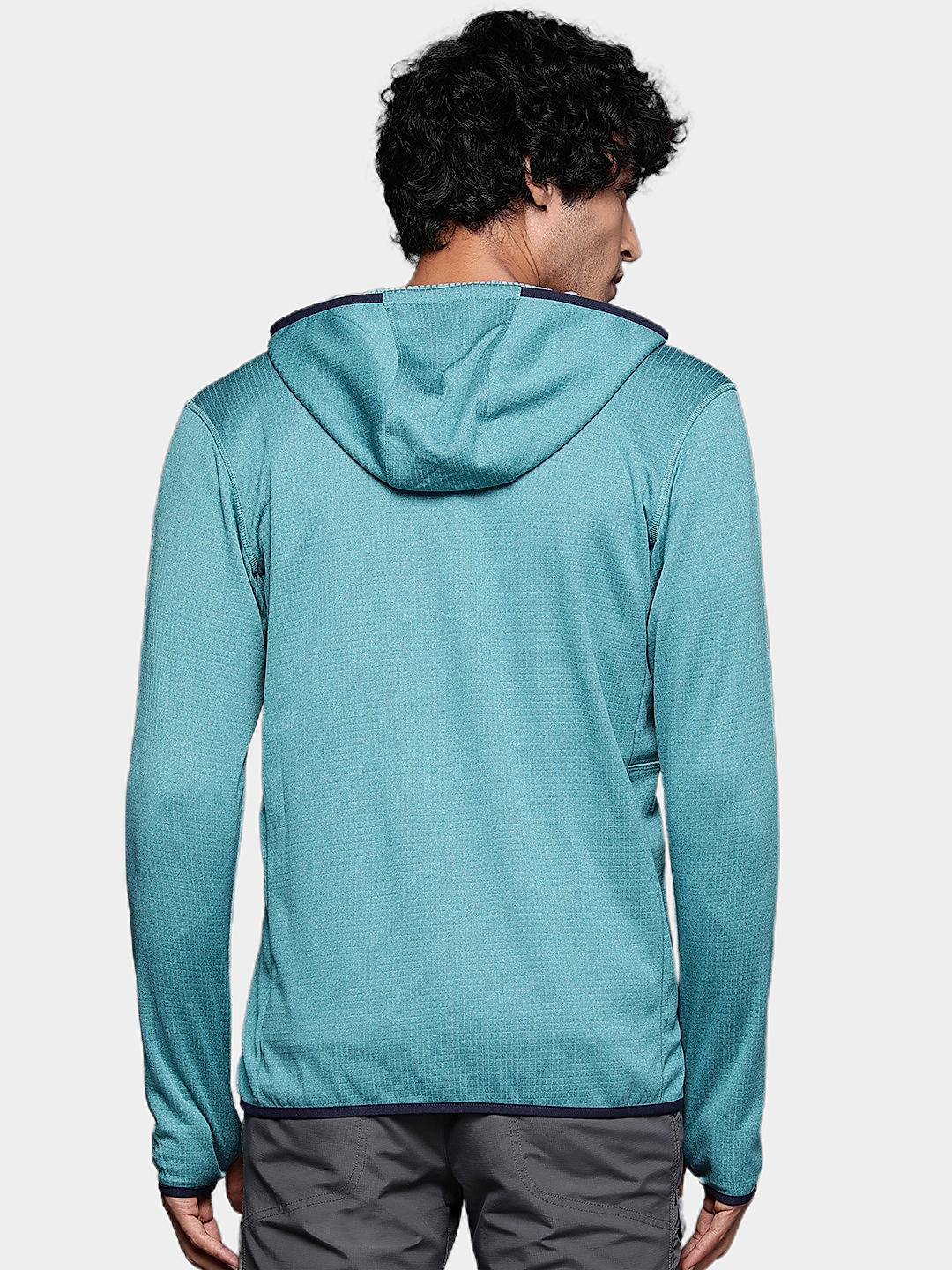 Buy Blue Park View Fleece Full Zip Hoodie for Men Online at