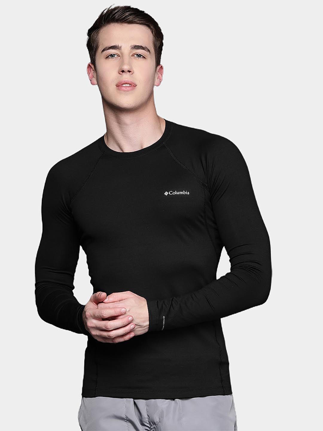 Buy Black Heavyweight Stretch Long Sleeve Top for Men Online at Columbia  Sportswear