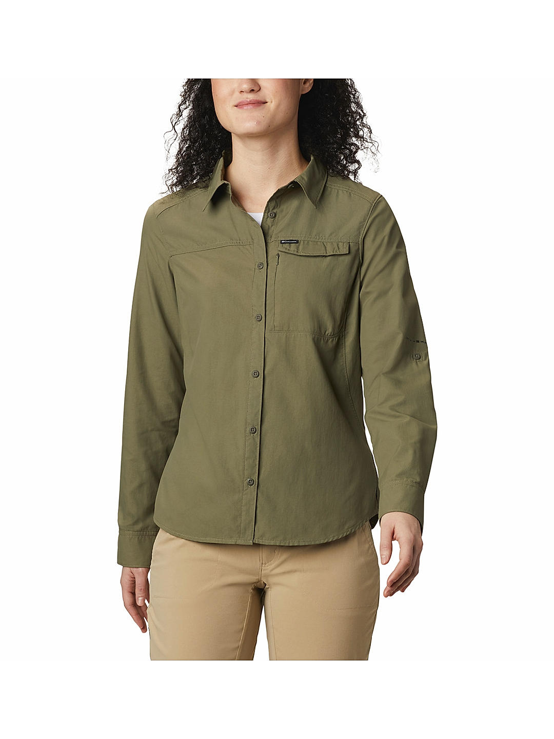 Buy Green Silver Ridge 2.0 Long Sleeve for Women Online at Columbia Sp